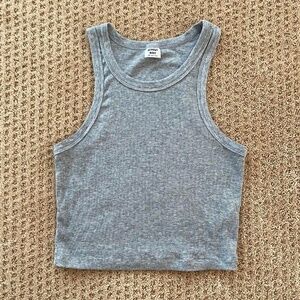 Sunday Best by Aritzia ribbed racerback tank